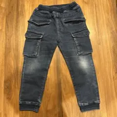 F.O.KIDS デニム カーゴパンツ ロングパンツ 120 裏起毛
