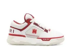 夏限定価格‼️ AMIRI MA-1 スニーカー ホワイト レッドのサムネイル