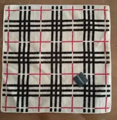 BURBERRY チェック柄タオルハンカチ