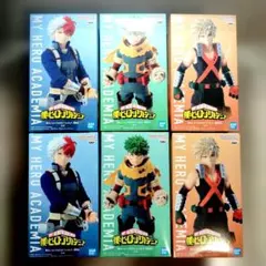 8個セット】僕のヒーローアカデミア フィギュア まとめ売り爆豪勝己 緑