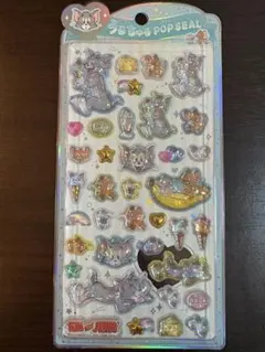 正規品 うるちゅるPOP SEAL トムとジェリー うるちゅるPOPシール　新品