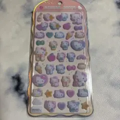 g*a様 サンリオ コットンパフィーシール ハローキティ 立体シール キティちゃ