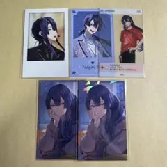 長尾景 チェキ カード 5点