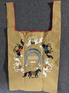 Ball&Chain/ボールアンドチェーン　馬柄エコバッグ　ベージュ