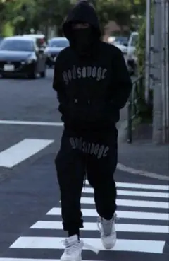 godsavage パーカー