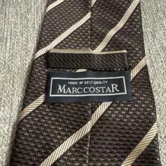 Marccostar ブラウンネクタイ