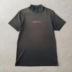 希少美品✨ブリーフィング モックネック 半袖シャツ ロゴ グラデ カーキ Mのサムネイル