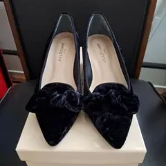 JILLSTUART shoe ベロアパンプス ビジューヒールのサムネイル