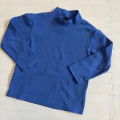 フリース　ロンT UNIQLO ブルー