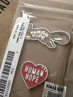 HUMAN MADE ピンバッジ 4個セット - メルカリ