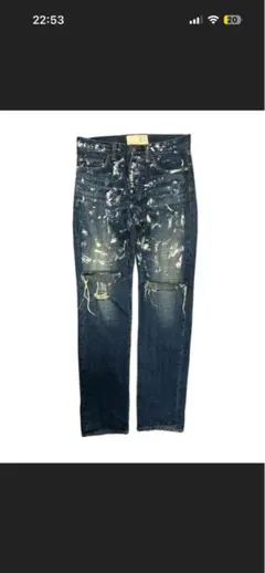 NOZOMI ISHIGURO painted denim helmutlang - メルカリ