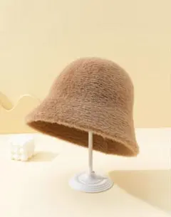 無地柄 バケットハット