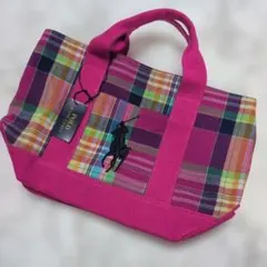 値下げ可　新品 タグ付　Polo Ralphlauren トート　レア　スクールのサムネイル