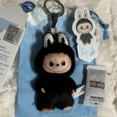 ラブブ イニシャル R ぬいぐるみ ストラップ