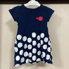 graniph ドット柄 ワンピース 90サイズ