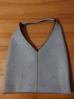 RODE SKO　ロデスコ　スタッズ付きグレー トートバッグ