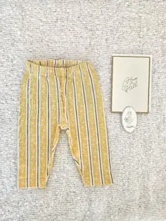 House on the hill イエロー ストライプ パンツ