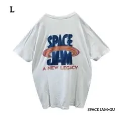 SPACE JAM スペースジャムコラボTシャツGUバックプリントカジュアルのサムネイル