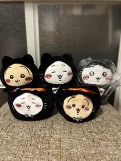 ちいかわ黒猫のぬいぐるみまとめ売り