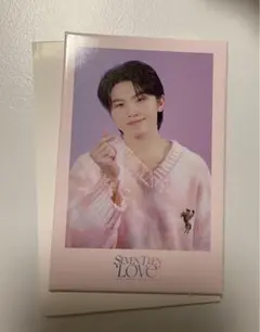 SEVENTEEN LOVE スクエア缶バッジ ウジ