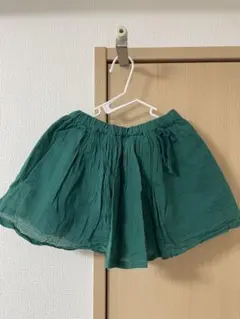 ‼️即日発送‼️petit main プティマイン グリーン フレアスカート 90