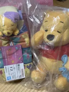 プーさん おねむぬいぐるみ&ティッシュケース