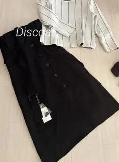 新品未使用＊Discoat ＊ディスコード2wayサロペット風　ロング丈　タイト