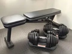 LEADING EDGE トレーニングベンチ Motions可変式ダンベルセットのサムネイル