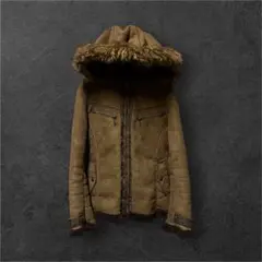 y2k グランジ　ファー　スウェード　ボアジャケット　archive ギミック