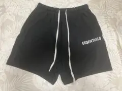 ESSENTIALS スウェットショートパンツ ブラック