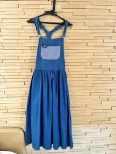 AVARICE デニムサロペットスカート