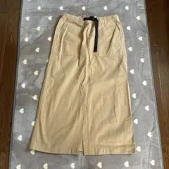 グラミチ ベージュ ロングスカート