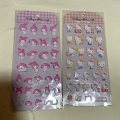 《サンリオ》ミルキーメロウシール　2点セット