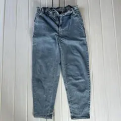 GAPギャップデニムパンツレディースMサイズ ライトブルーゆったりストレッチ