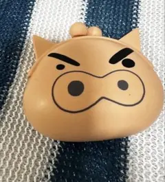 クレヨンしんちゃん　ブリブリざえもん　がま口　 シリコンポーチ