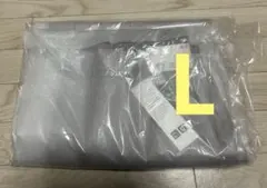 新品　ユニクロU イージーギャザーパンツ　L グレー　③