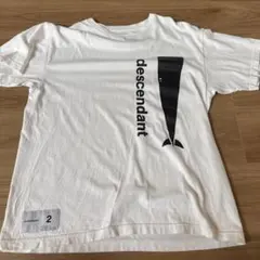 DESCENDANT Tシャツ ホワイト サイズ2のサムネイル