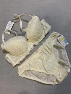 B70M フェアリー　レース　ブラ＆ショーツセット　アイボリー