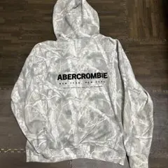 ABERCROMBIE 迷彩柄 パーカー S