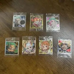 ワンピース　ウエハースシール　7種　未開封