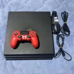 PS4 PRO 1TB CUH-7200B 本体、ケーブル類、コントローラー