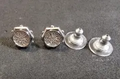 スワロフスキー　ピアス　ボルトマイクロ　Bolt Micro　パヴェ　クリスタル