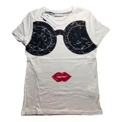 新品!Alice+Olivia Tシャツ ダメージ加工　ステイシーフェイスのサムネイル