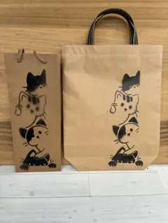 739 お米袋5kgをリメイクしたバッグで、一升瓶2本がピッタリ入ります。