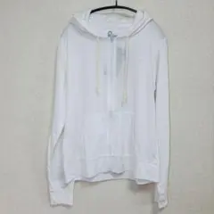 ✨ ペンフィールド × ネイビー✨ タグ付き ジップアップ パーカー 白 L