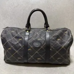 LONGCHAMP ロンシャン 総柄 ボストンバッグ 旅行バッグ フランス製のサムネイル