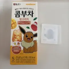 韓国限定　ポケモン×ダムト　コンブチャ　ステッカー　ゼニガメ　一枚　匿名発送