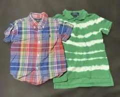 ポロラルフローレン　2枚セット　シャツ　ポロシャツ　　２歳児　24ヶ月