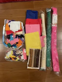 フェルト 多色 手芸用　はぎれ