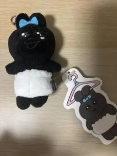 おぱんちゅうさぎ　マスコットキーホルダー (BLACK) zozotown限定